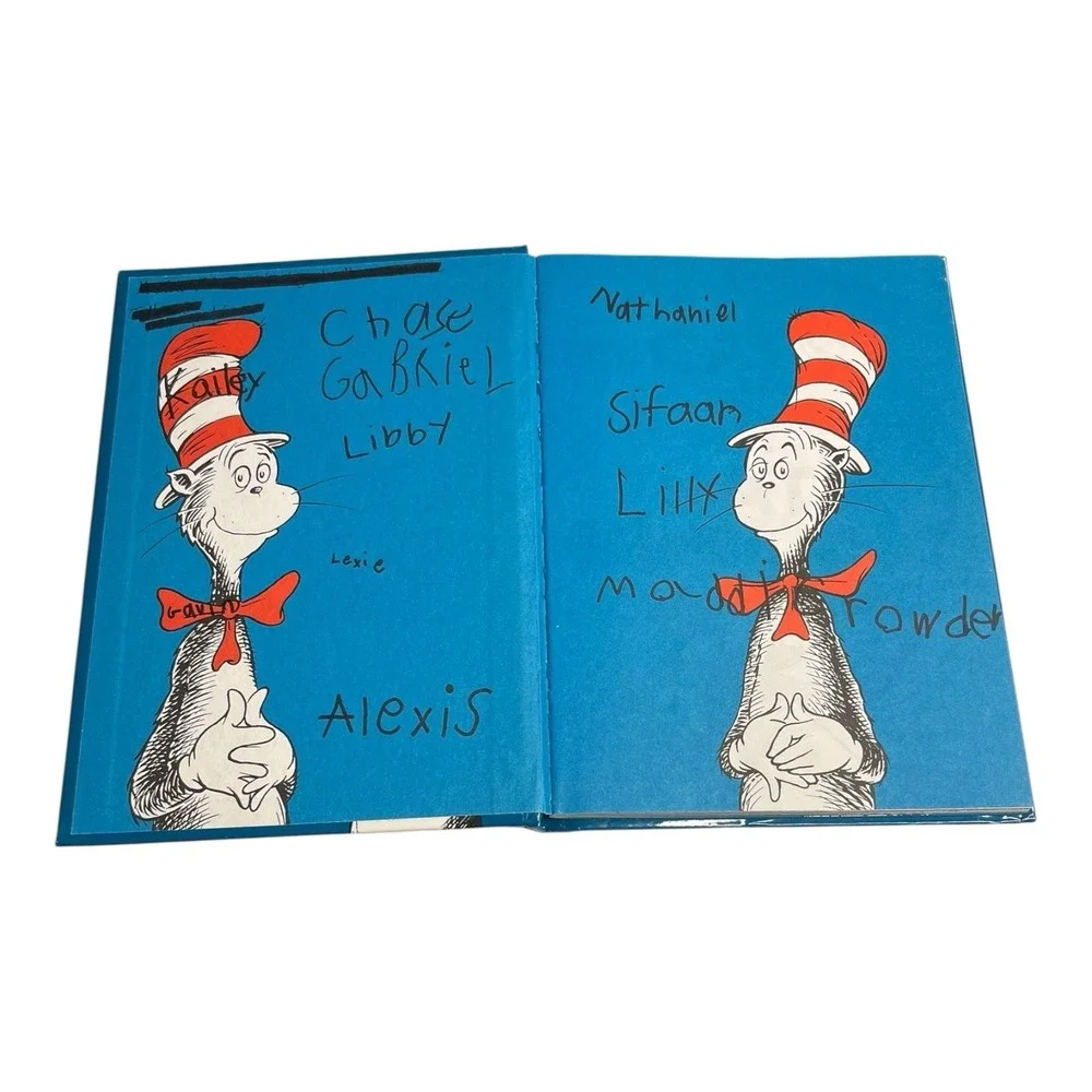 Dr Seuss The Cat In The Hat's Learning Library Books Book Set Bundle lot 4